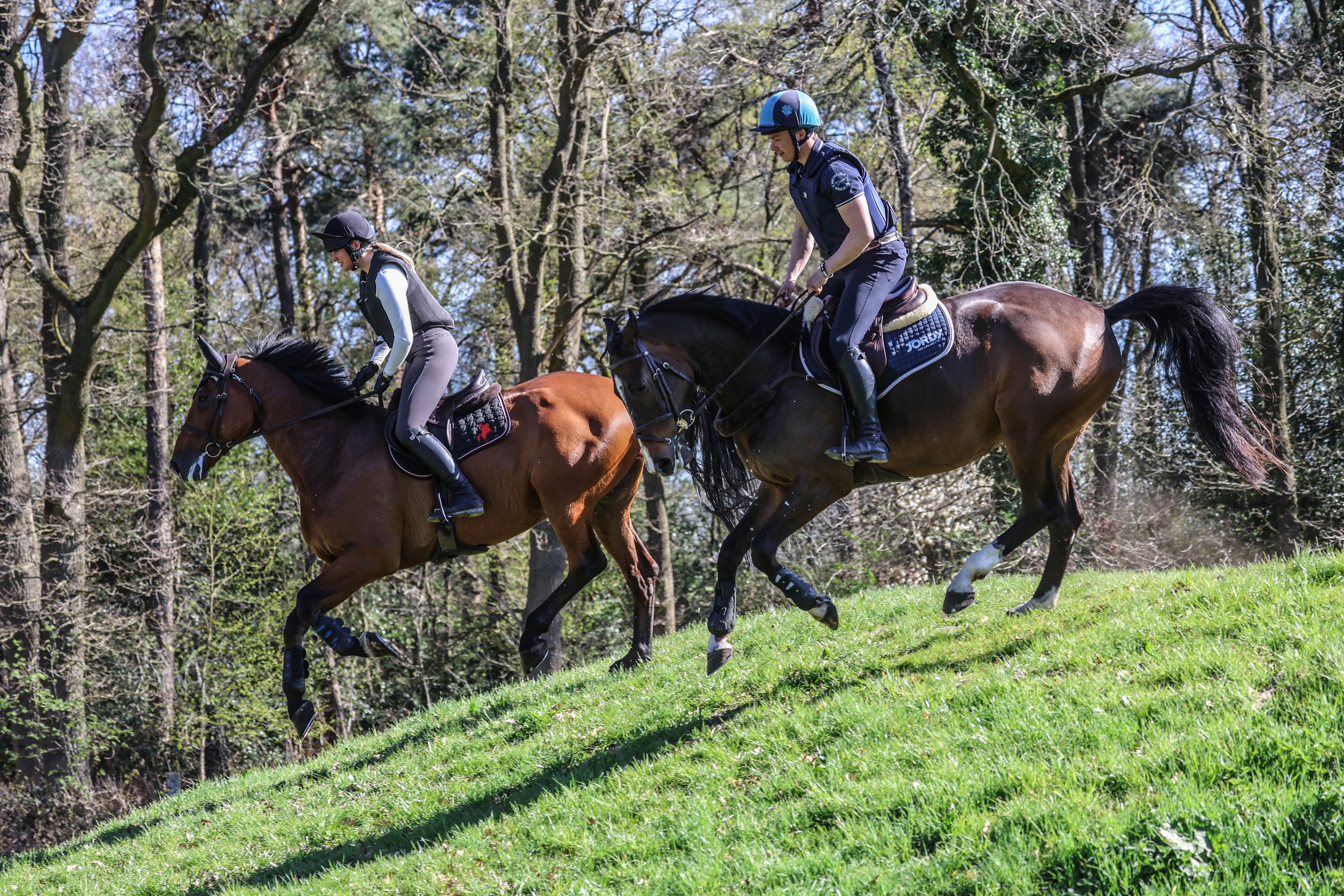 Riders at Military Boekelo